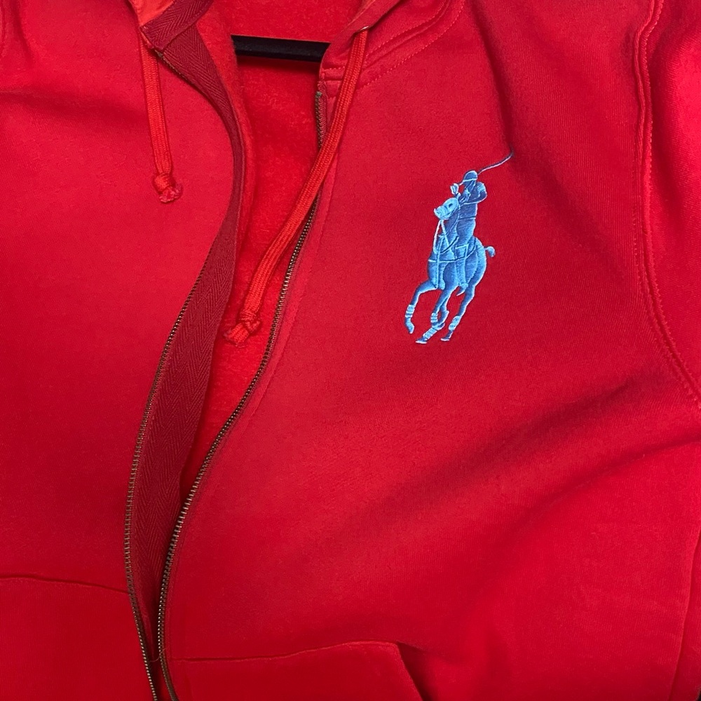 Zipper sweater polo.